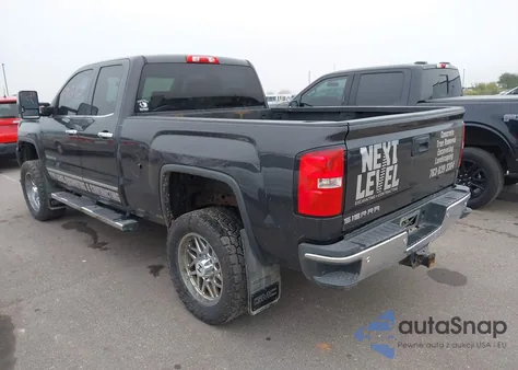 2015 GMC Sierra 2500Hd Slt из США, поврежденный, VIN 1GT22ZE81FZ104037